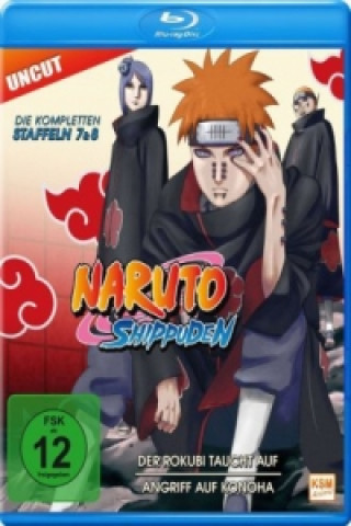 Video Naruto Shippuden. Staffel.7+8, 1 Blu-ray (Uncut) Hayato Date