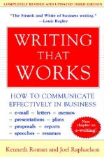 Carte Writing That Works Kenneth Roman