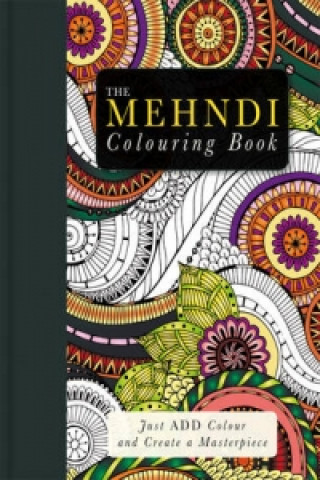 Carte Mehndi Colouring Book Beverley Lawson