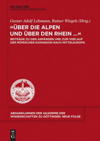 Kniha "Über die Alpen und über den Rhein..." Gustav Adolf Lehmann
