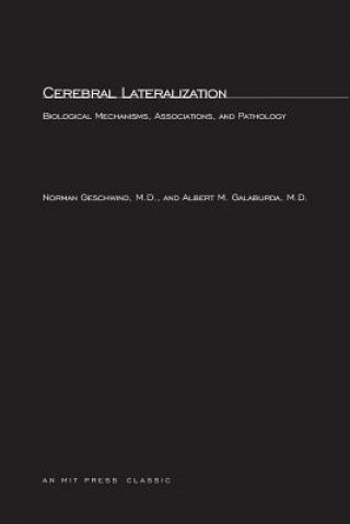 Kniha Cerebral Lateralization Norman Geschwind