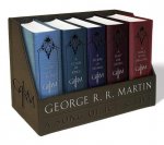 Könyv George R. R. Martin's A Game of Thrones Leather-Cloth Boxed Set (Song of Ice and Fire Series) George Raymond Richard Martin