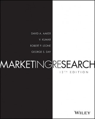 Könyv Marketing Research David A. Aaker