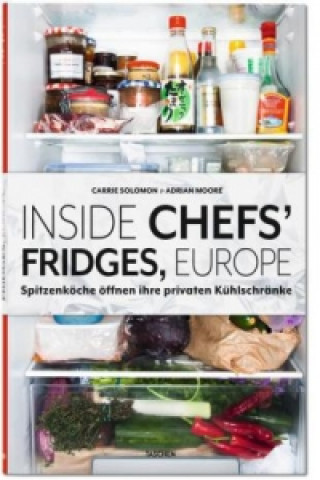 Kniha Inside Chefs' Fridges, Europe Adrian Moore