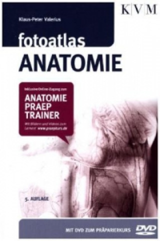 Książka Fotoatlas Anatomie, m. DVD Klaus-Peter Valerius