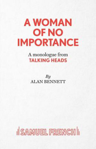 Kniha Woman of No Importance Alan Bennett