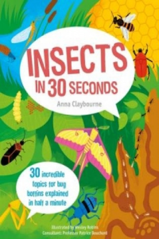 Carte Insects in 30 Seconds Anna Claybourne