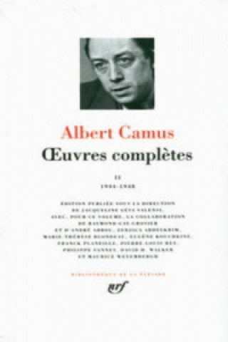 Kniha Oeuvres Completes 2 - Leatherbound Albert Camus