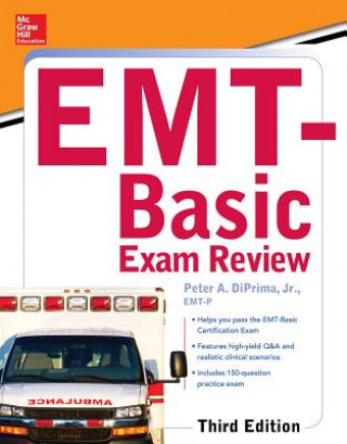 Könyv McGraw-Hill Education's EMT-Basic Exam Review, Third Edition Jr. DiPrima