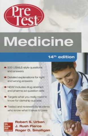 Книга Medicine PreTest Self-Assessment and Review, Fourteenth Edition Robert Urban