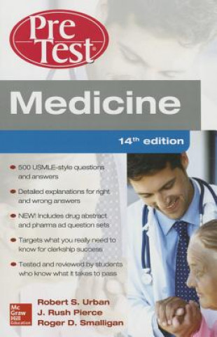 Książka Medicine PreTest Self-Assessment and Review, Fourteenth Edition Robert Urban