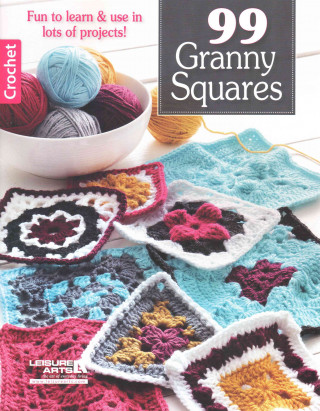 Kniha 99 Granny Squares Leisure Arts