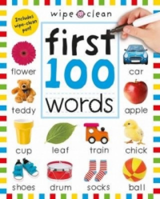 Book Wipe Clean First 100 Words Roger Priddy