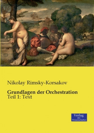 Carte Grundlagen der Orchestration Nikolay Rimsky-Korsakov