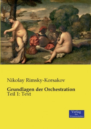 Książka Grundlagen der Orchestration Nikolay Rimsky-Korsakov