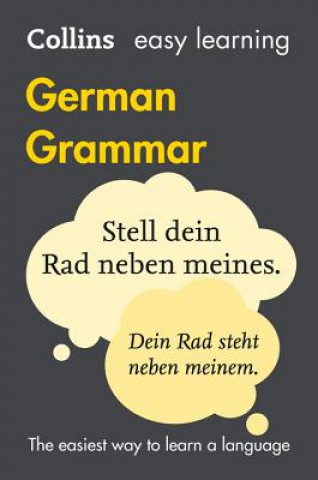 Carte Easy Learning German Grammar Collins Dictionaries
