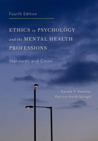 Książka Ethics in Psychology and the Mental Health Professions Gerald P. Koocher