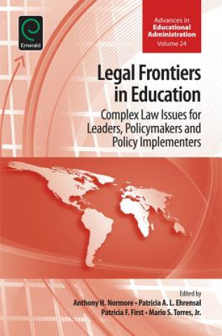 Kniha Legal Frontiers in Education Patricia A. L. Ehrensal