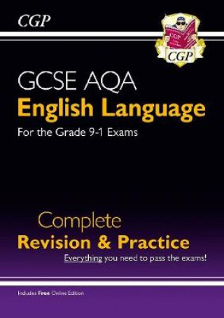 Book New GCSE English Language AQA Complete Revision & Practice - includes Online Edition and Videos CGP Books