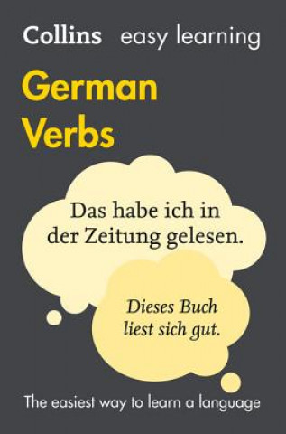 Book Easy Learning German Verbs Collins Dictionaries
