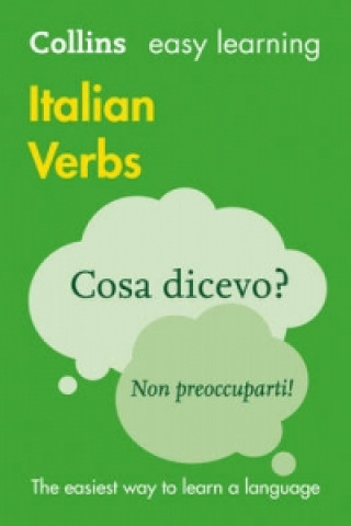 Könyv Easy Learning Italian Verbs Collins Dictionaries