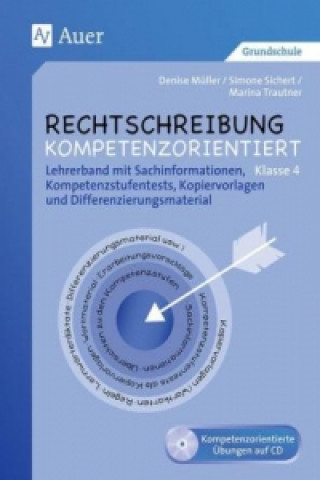 Book Rechtschreibung kompetenzorientiert - Klasse 4 LB, m. 1 CD-ROM Denise Müller