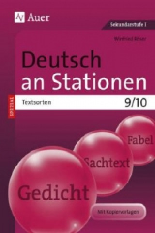 Carte Deutsch an Stationen SPEZIAL - Textsorten 9/10 Winfried Röser