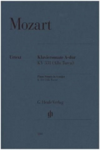 Libro Mozart, Wolfgang Amadeus - Klaviersonate A-dur KV 331 (Alla Turca) Wolfgang Amadeus Mozart