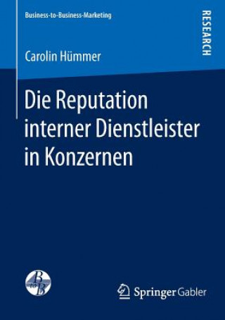 Book Die Reputation Interner Dienstleister in Konzernen Carolin Hummer