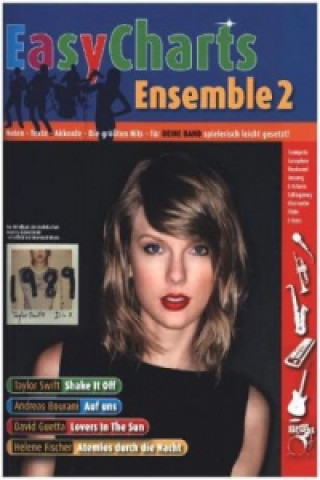 Prasa Easy Charts Ensemble, Partitur und Stimmen. Bd.2 Uwe Bye