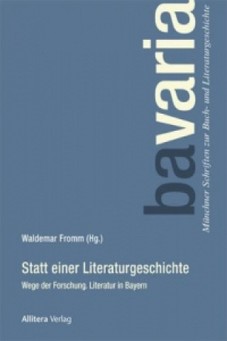 Könyv Statt einer Literaturgeschichte Waldemar Fromm