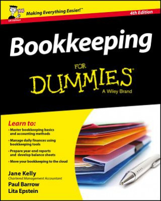 Książka Bookkeeping For Dummies 4th UK Edition Jane E. Kelly