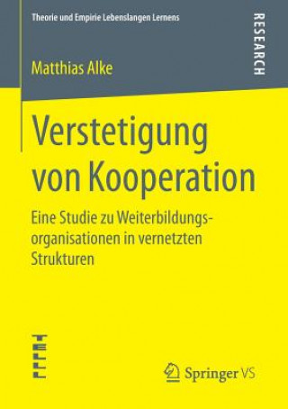 Kniha Verstetigung Von Kooperation Matthias Alke