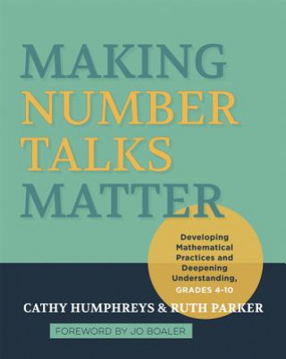 Kniha Making Number Talks Matter Ruth Parker