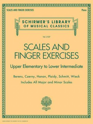 Książka Scales and Finger Exercises Hal Leonard Publishing Corporation