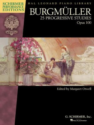 Könyv 25 Progressive Studies, Op. 100 Friedrich Burgmeuller