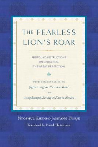 Carte Fearless Lion's Roar Nyoshul Khenpo Rinpoche