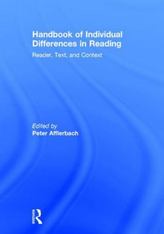 Könyv Handbook of Individual Differences in Reading 
