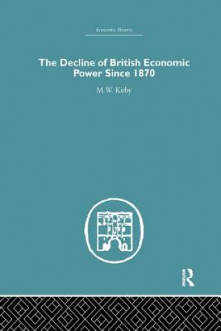 Kniha Decline of British Economic Power Since 1870 M. W. Kirby
