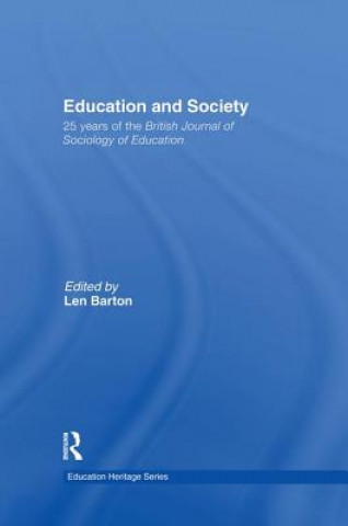 Kniha Education and Society Len Barton