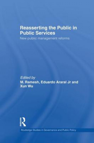 Könyv Reasserting the Public in Public Services M. Ramesh