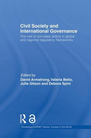 Kniha Civil Society and International Governance David Armstrong