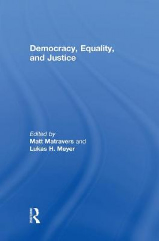 Buch Democracy, Equality, and Justice 