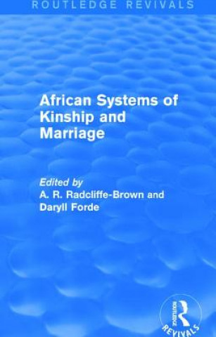 Kniha African Systems of Kinship and Marriage A. R. Radcliffe-Brown