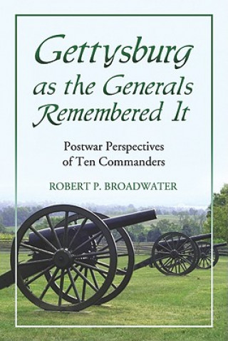 Kniha Gettysburg as the Generals Remembered it Robert P. Broadwater