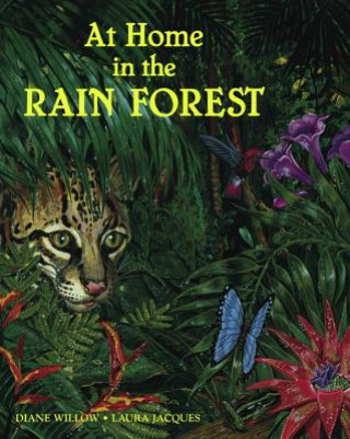 Libro AT HOME IN THE RAIN FOREST WILLOW  DIANE