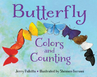 Kniha Butterfly Colors and Counting Jerry Pallotta