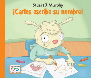 Carte Carlos escribe su nombre Stuart J Murphy