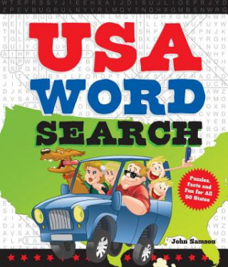Kniha USA Word Search John Samson