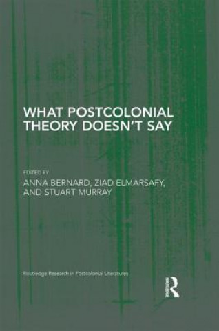 Книга What Postcolonial Theory Doesn't Say Anna Bernard